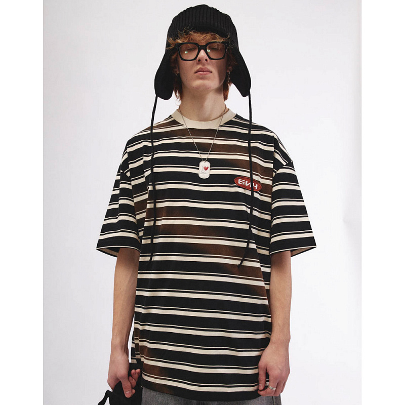 Футболка БИЧ с градиентом "Полоса"