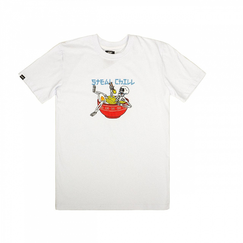 Футболка STEAL CHILL "Рамэн" белый