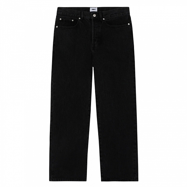 Джинсы OBEY (Baggy fit) CLASSIC BAGGY DENIM FADED BLACK
