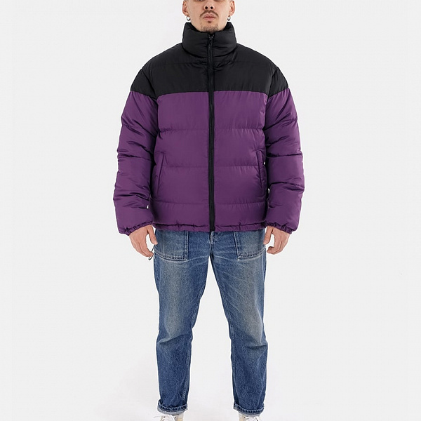 Пуховик DISLABEL D1 Фиолетовый/черный