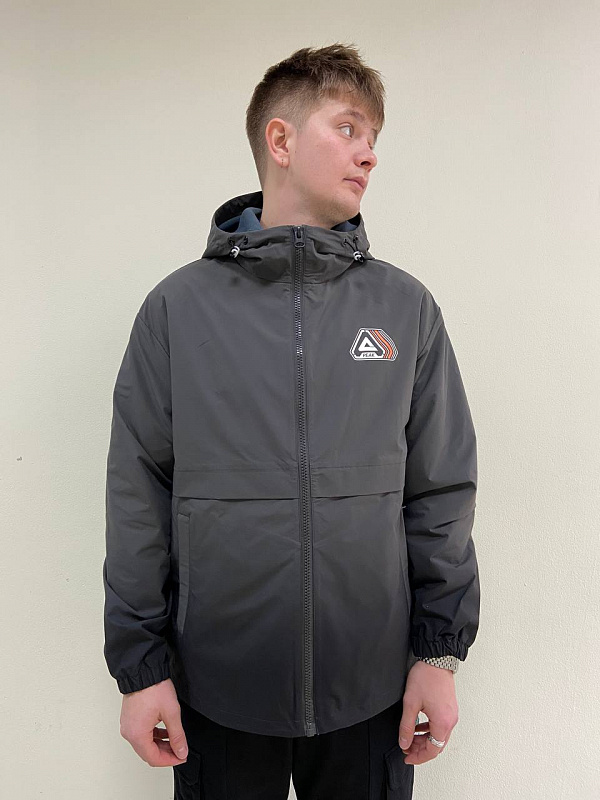 Куртка PEAK WOVEN JACKET DK.GREY Серый
