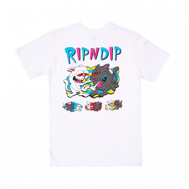 Футболка RIPNDIP Hash Bros Tee White
