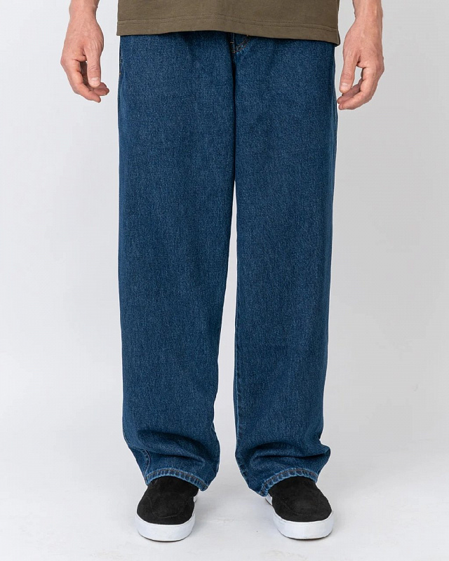 Джинсы Postaments "Lazy" Dark Blue