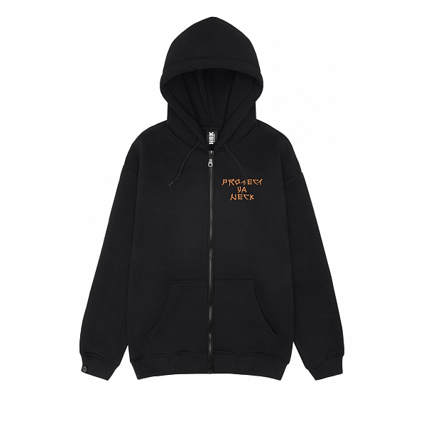 Худи HOOK зип «Ниндзя» черный