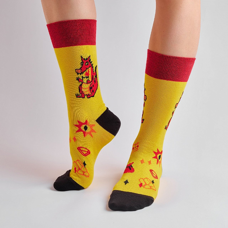 Носки ST.FRIDAY SOCKS Дракона носи, богатым будешь.