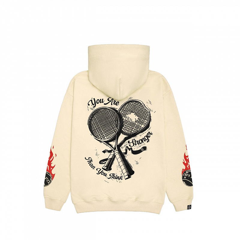 Худи HOOK зип «Матчпоинт» Бежевый