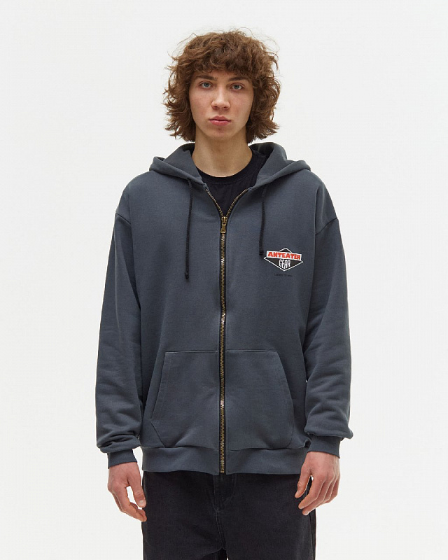 Толстовка ANTEATER Hoodie-Zip-Grey