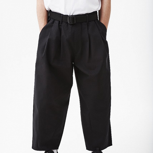 Брюки THE BAD FRIENDS Shibuya pants рип стоп черный