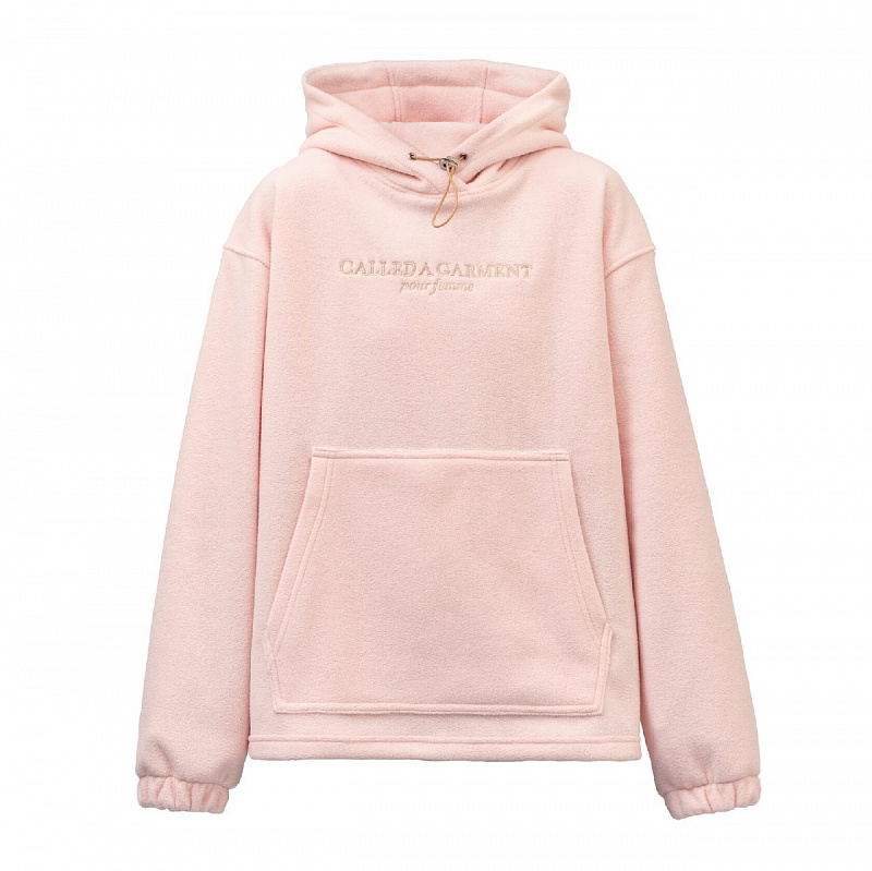Худи женское Called a Garment WRAP HOODIE флис румянец