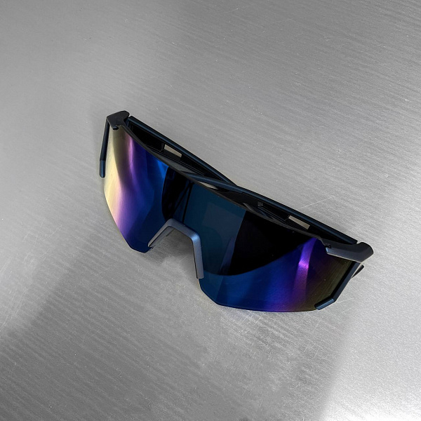 Очки солнцезащитные FLAT RIOT "Horizon" Blue Gasoline