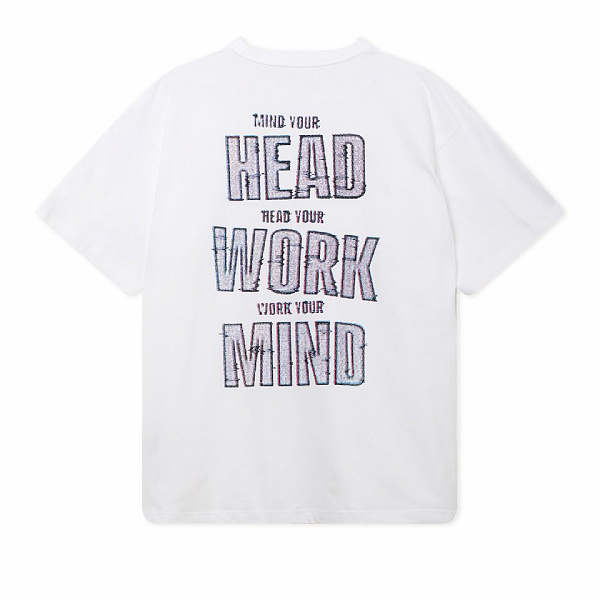 Футболка CARHARTT WIP S/S Mind Your Head T-Shirt WHITE