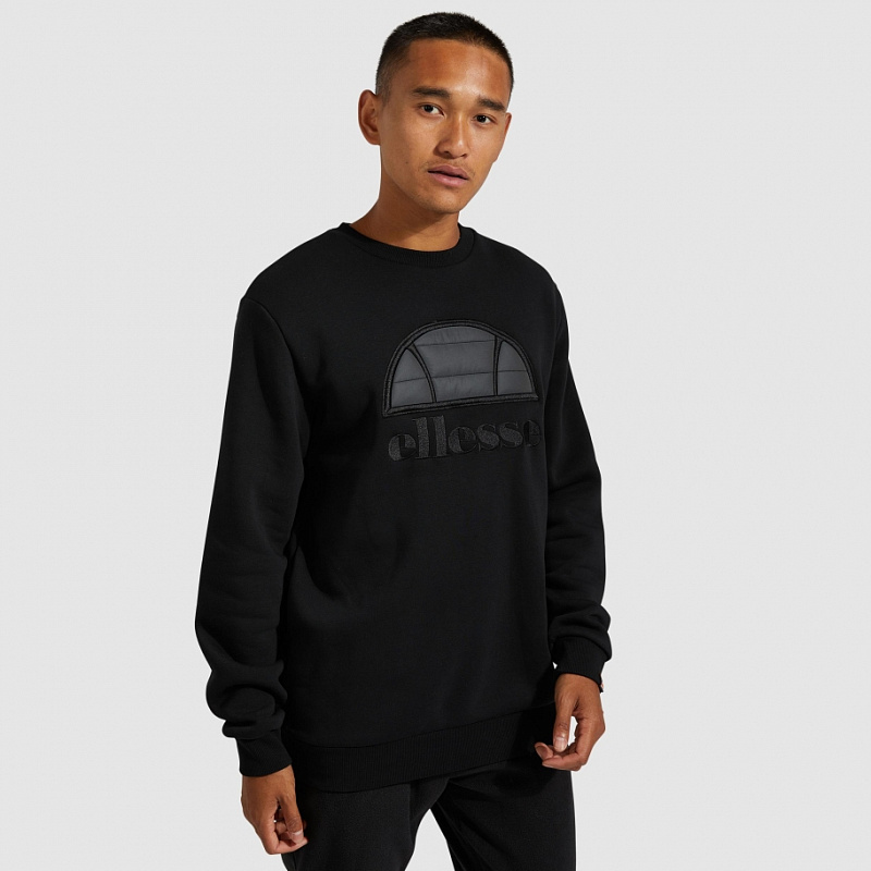 Свитшот мужской ELLESSE MANTO SWEATSHIRT BLACK