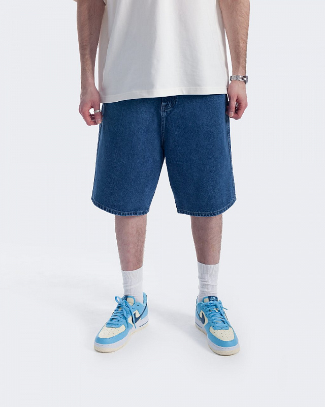 Шорты UNIFORM джинсовые Baggy синий