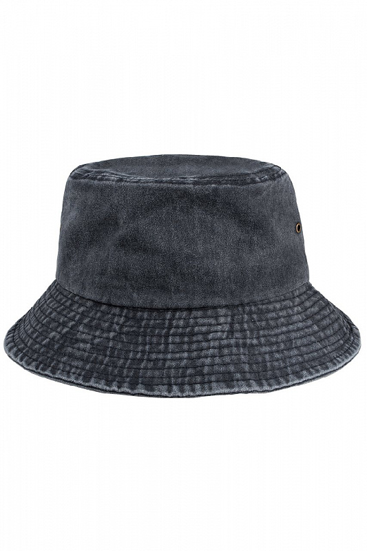Панама Street Caps из стираного хлопка синий джинсовый