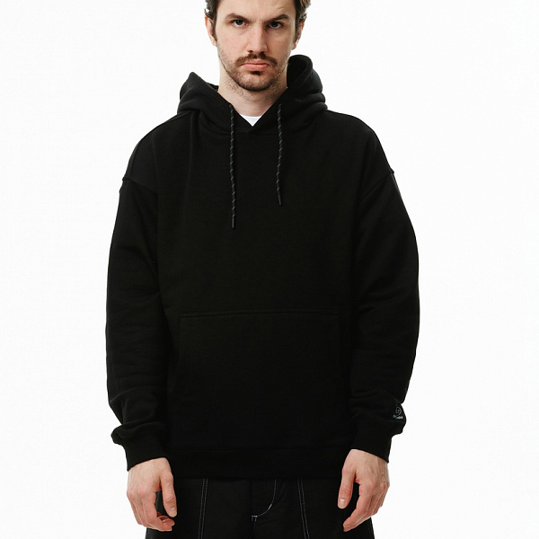 Худи THE BAD FRIENDS оверсайз Basic 330гр черный