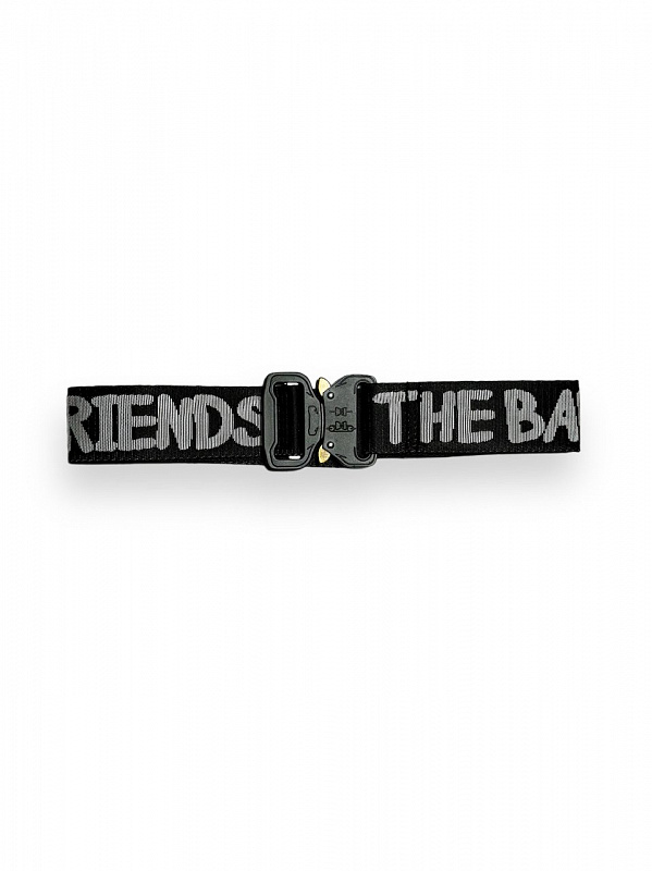 Ремень THE BAD FRIENDS Cobra logo sling черный