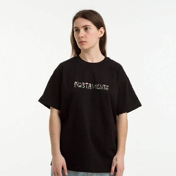 Футболка Postaments "Shrooms" Black