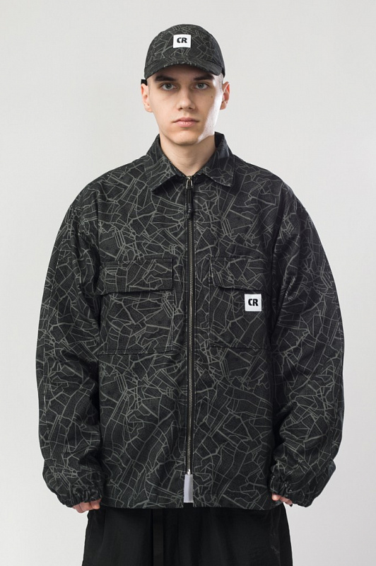 Рубашка CODERED Chest Cargo Город Черный