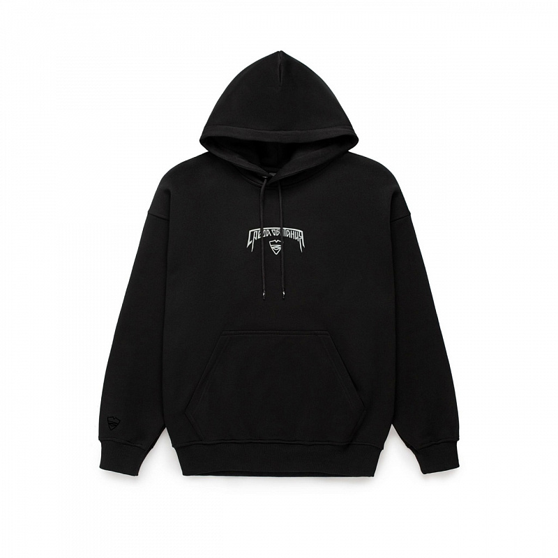 Худи Питерский щит "СРЕДА ОБИТАНИЯ" черный