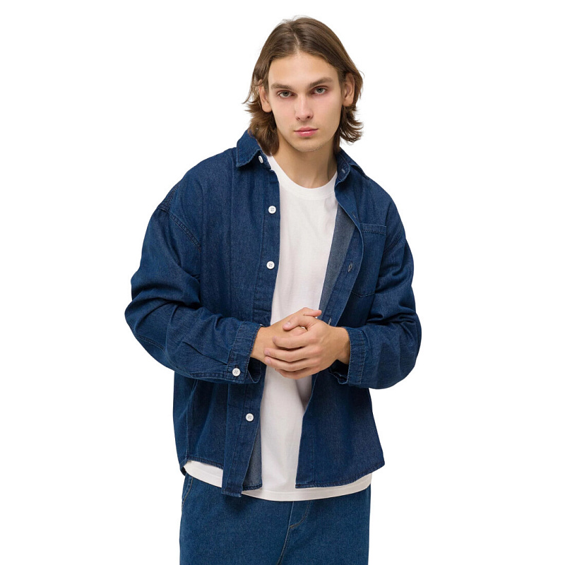 Рубашка KUL'TURA "DENIM", синий