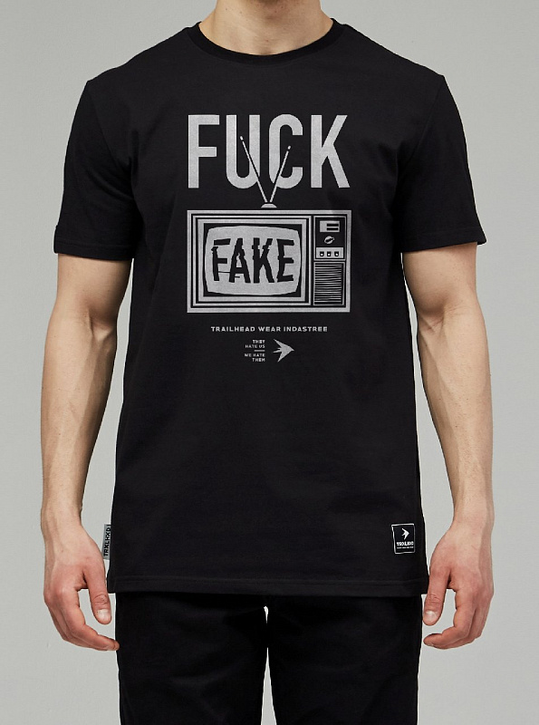 Футболка TRAILHEAD FuckFake Черный