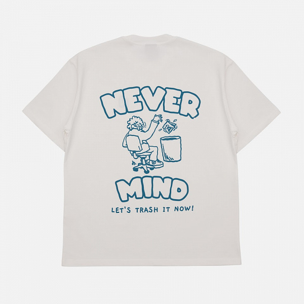 Футболка NVM «Trash», белый