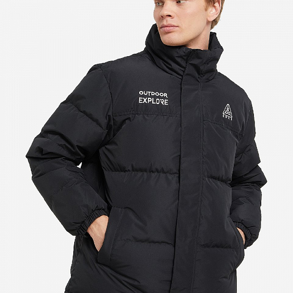Пуховик ERKE 11223401144-005 Down jackets black черный