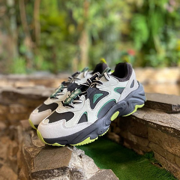 Кроссовки XTEP Casual Shoes Gray01/Black/Black Серый/Чёрный