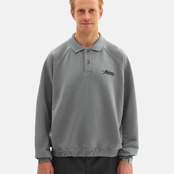 Толстовка ANTEATER Crewneck-Polo-Grey