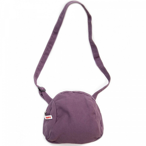 Сумка БИЧ хлопковая через плече фиолетовый