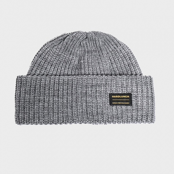 Шапка HARD LUNCH Docker серый