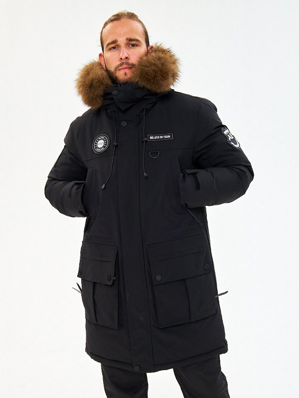 Парка мужская Alpha Endless 323/2627_1 Черный