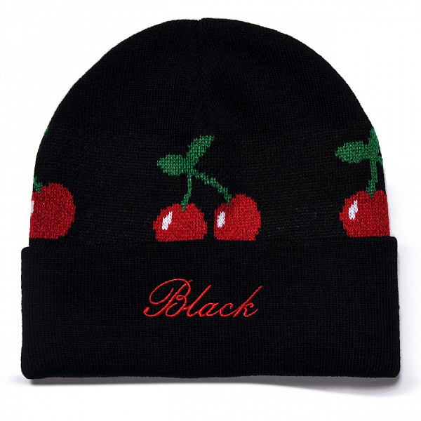 Шапка ZIQ & YONI Black CHERRY черная B-CHERRY-BLK