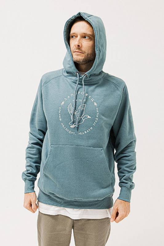 Худи ЗАПОРОЖЕЦ UTKALINE BLUE