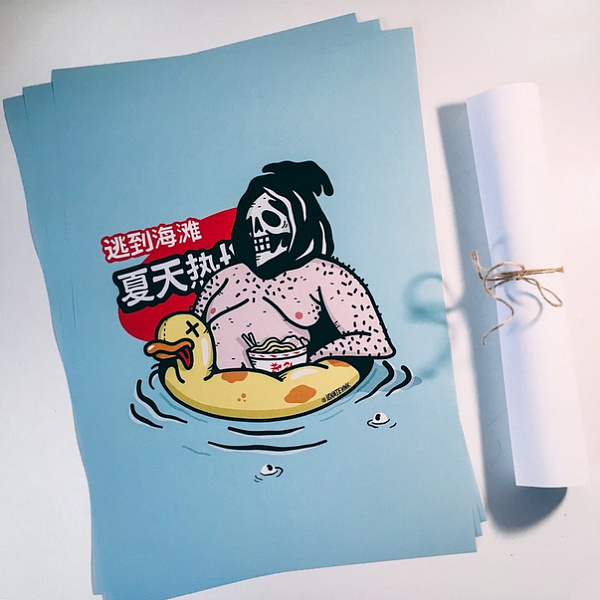 Постер IGNAT'EV INK "Summer"