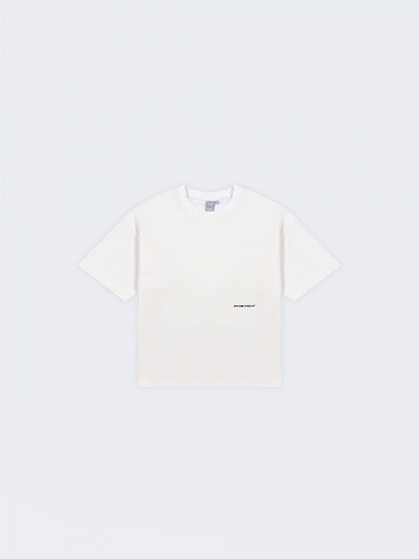 Футболка UNIFORM Boxy молочный