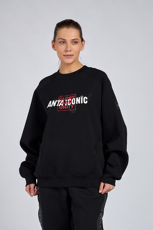Свитшот ANTA 872418704-5 Black Черный