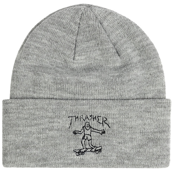 Шапка THRASHER GONZ HEATHER GREY
