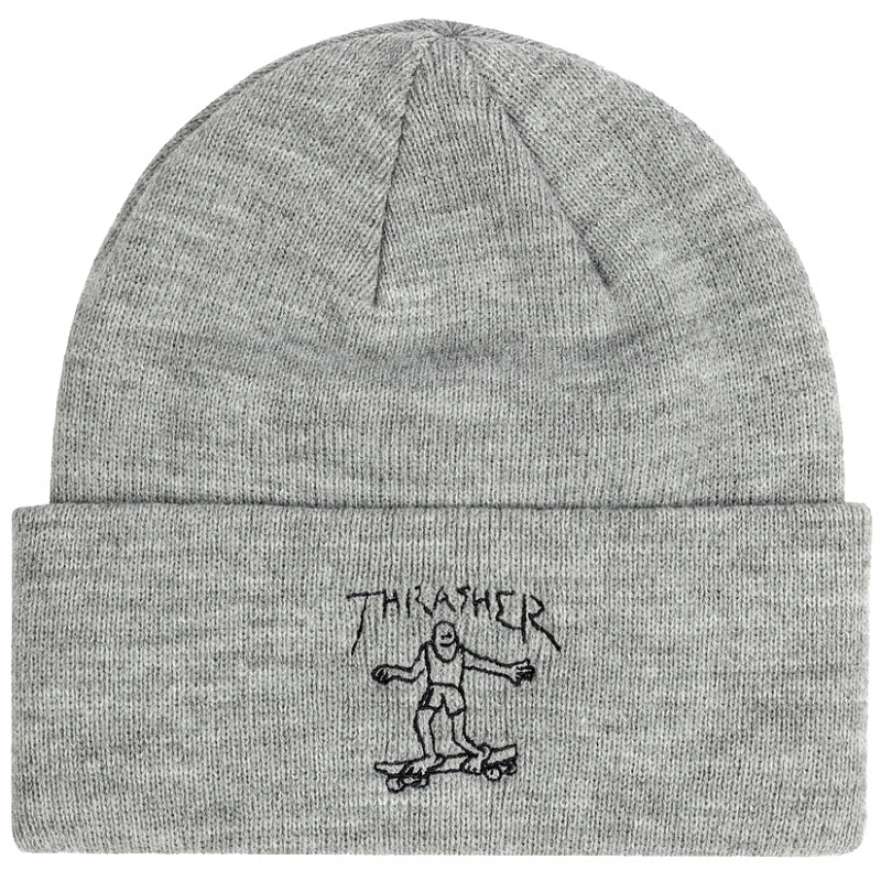 Шапка THRASHER GONZ HEATHER GREY