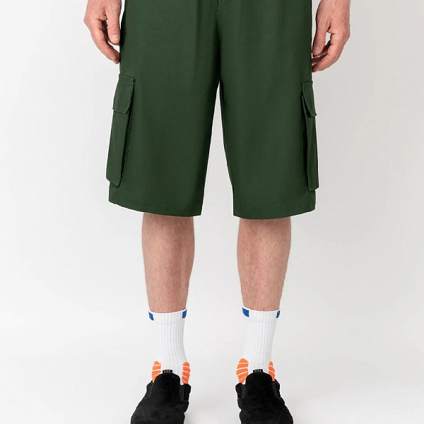 Шорты Postaments Cargos Shorts Green Зеленый