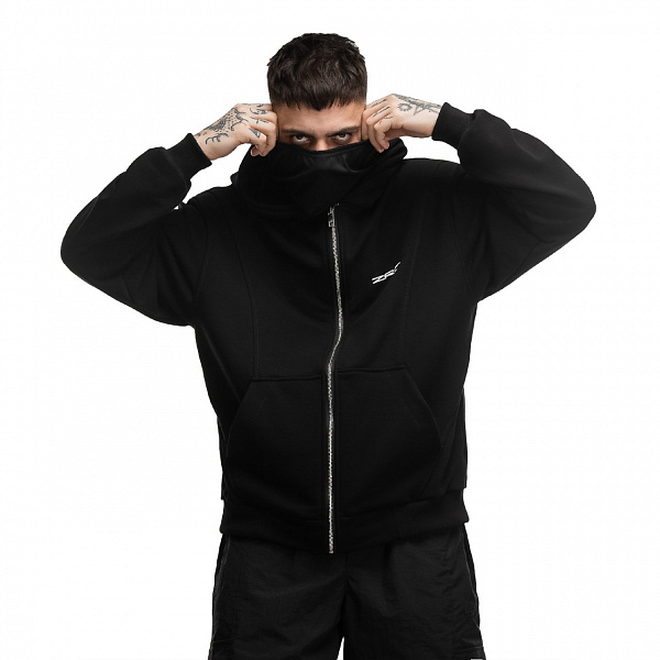 Худи на молнии ZRD Zip-Hoodie Blc-02 Черный