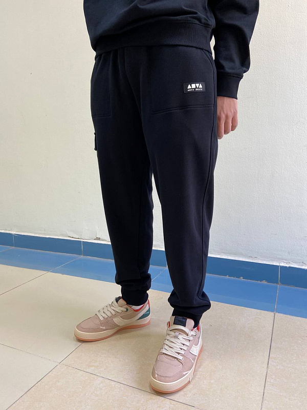 Брюки ANTA трикотажные 872428305-1 Black Черный