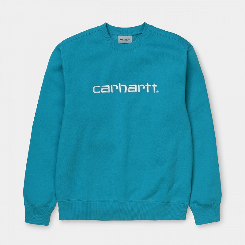 Свитшот CARHARTT WIP Carhartt Sweatshirt PIZOL / WHITE