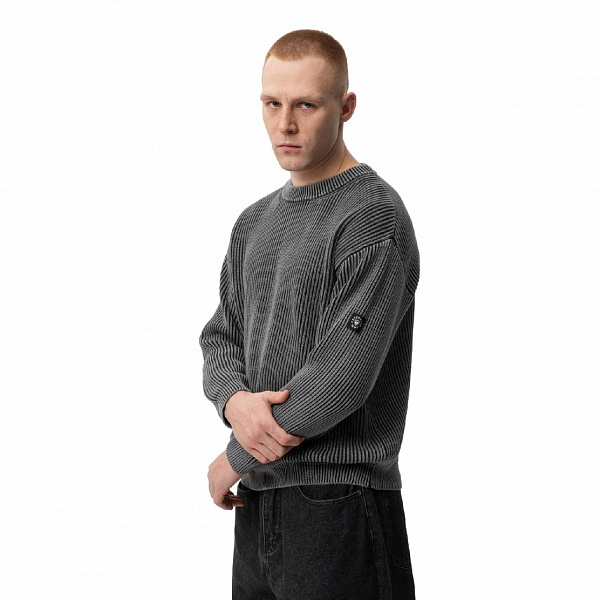 Свитер Питерский щит "Литейный" серый