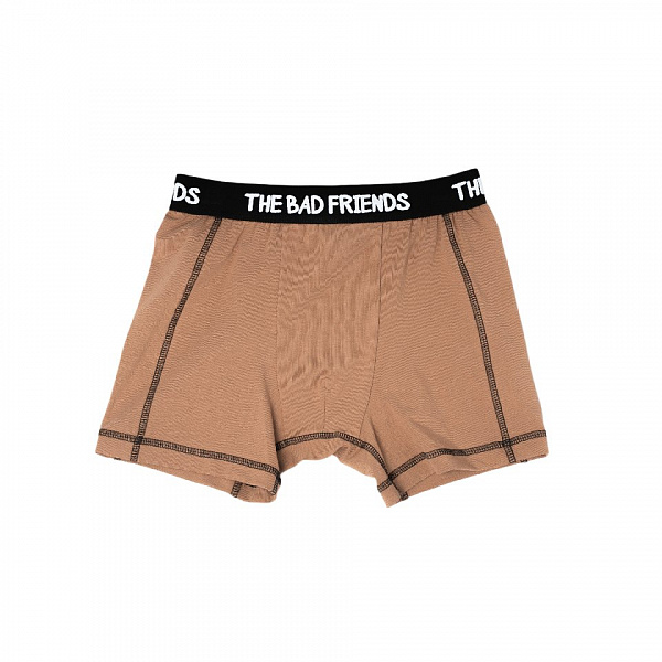 Трусы THE BAD FRIENDS Boxer 200 гр коричневый
