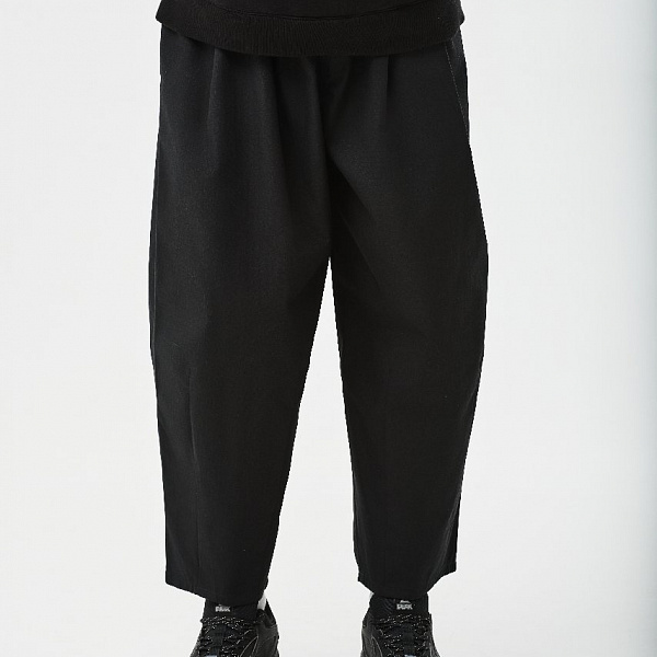 Брюки THE BAD FRIENDS Shibuya pants рип стоп черный