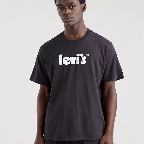 Футболка LEVIS m Ss Relaxed Fit Tee черный