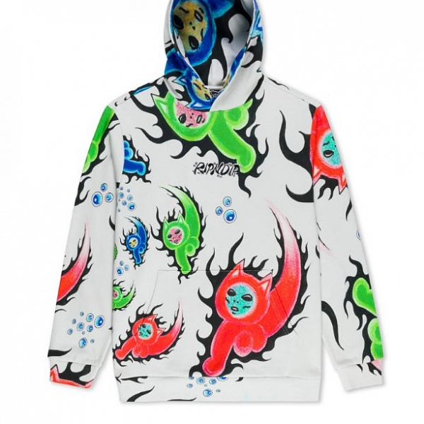 Худи RIPNDIP EMBER HOODIE DUSTY GREY