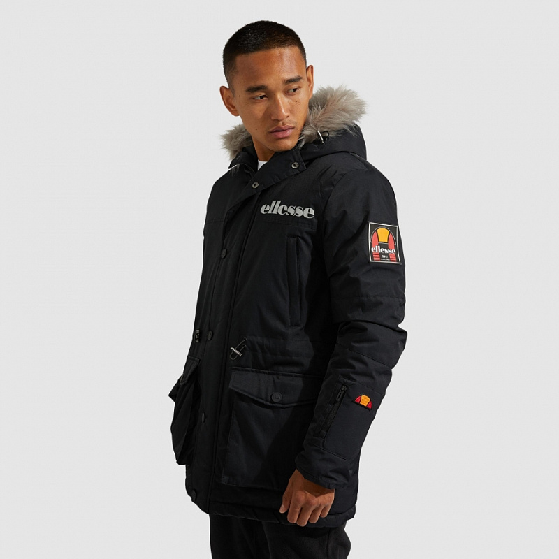 Куртка мужская ELLESSE MAZZO PARKA JACKET BLACK