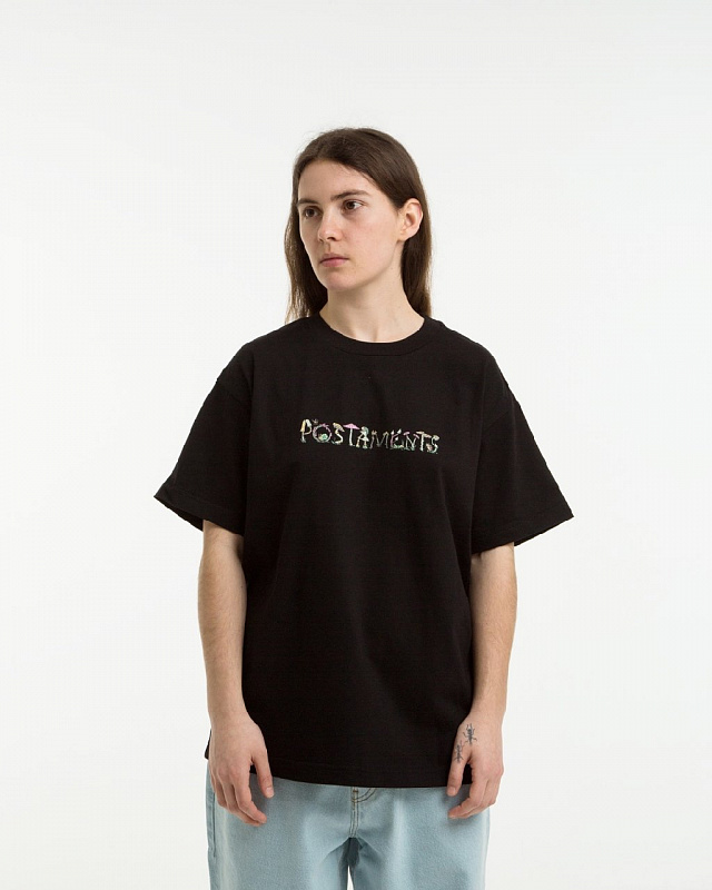 Футболка Postaments "Shrooms" Black